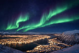 Nordlys over Tromsø nordens paris lerret
