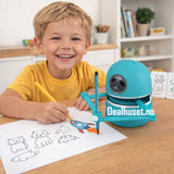 Tegnerobot med innebygde tegninger for barn