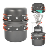 Kompakt primus for camping og telttur, helårs kokeapparat for turbruk