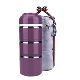 Lunsjboks 4 lag Japansk lunchbox 4 retters lunch boks matpakke